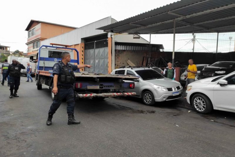 Ação de ordenamento no Porto Novo