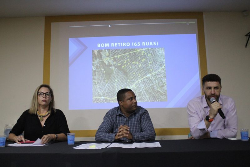 Audiência pública sobre obras em Vista Alegre, Jardim Bom Retiro e Marambaia