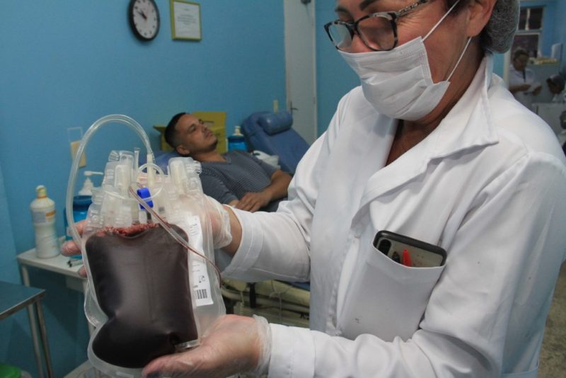 Doações de sangue no Hemonúcleo de São Gonçalo