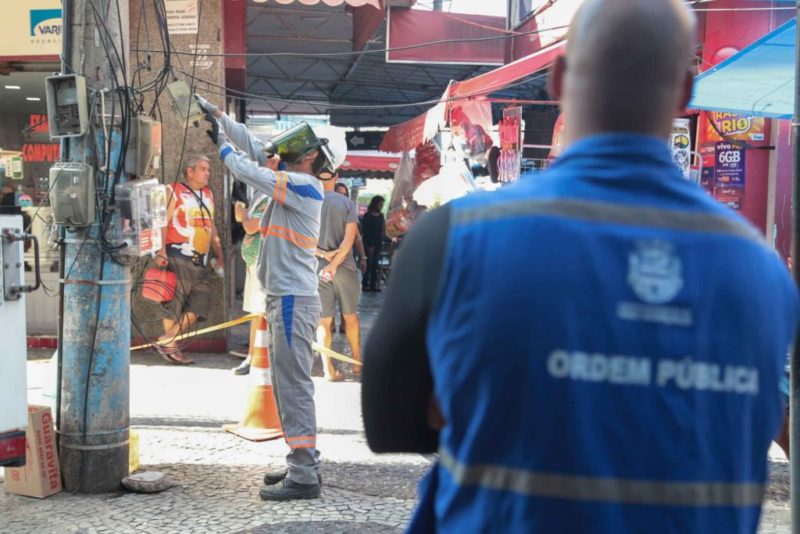 Ligações clandestinas de energia em Alcântara são removidas