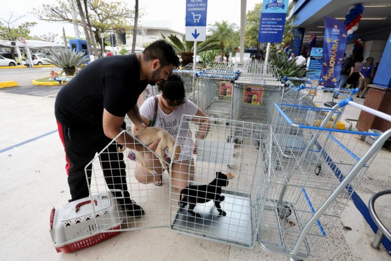 Rio de Janeiro é a primeira capital a permitir a entrada de cães e gatos em supermercados – Prefeitura da Cidade do Rio de Janeiro