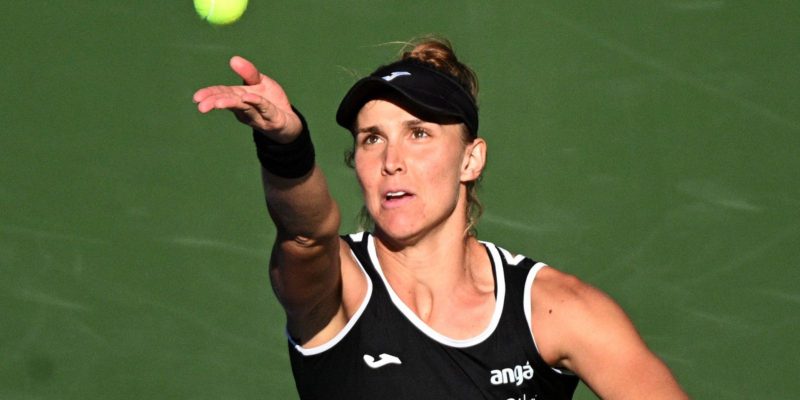 Bia Haddad cai nas duplas femininas do US Open