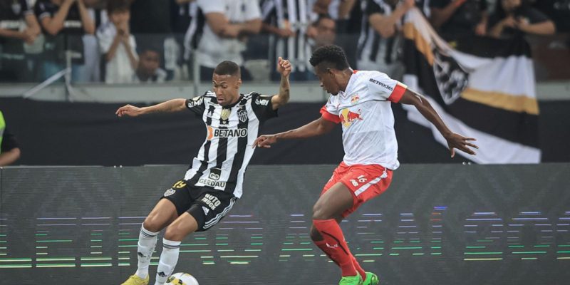 Atlético-MG e Bragantino ficam no 1 a 1 no Mineirão