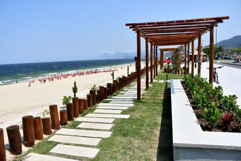 Calçadão de Piratininga revitalizado agrada moradores, comerciantes e praticantes de esportes – Prefeitura Municipal de Niterói