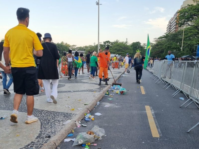 Comlurb coleta 32,3 toneladas de lixo nos eventos do feriado de 7 de Setembro – Prefeitura da Cidade do Rio de Janeiro