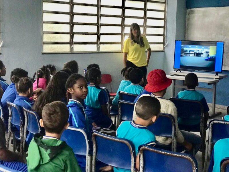 Educação no trânsito para alunos de São Gonçalo