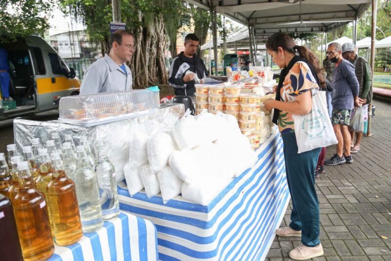 Festival Gastronômico na praça do Zé Garoto