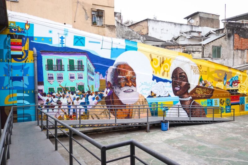 Muhcab exibe grafite com verdades sobre a escravidão e abolição no Brasil – Prefeitura da Cidade do Rio de Janeiro