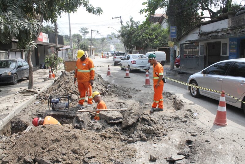 Obras seguem avançando no Colubandê