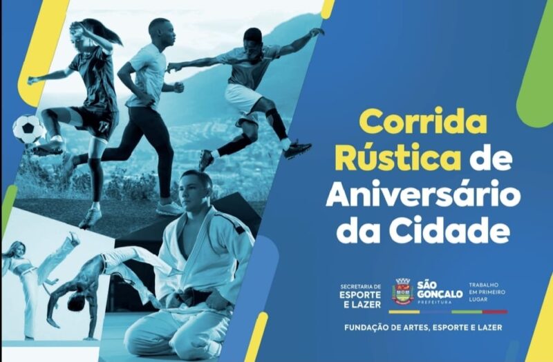 São Gonçalo realiza corrida rústica de aniversário