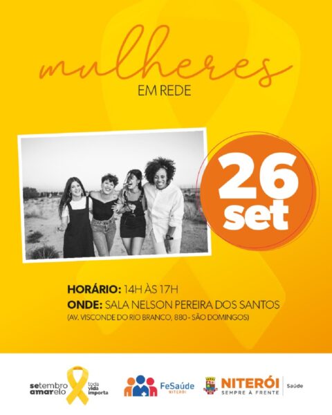 calendário de ações promove a valorização da vida – Prefeitura Municipal de Niterói