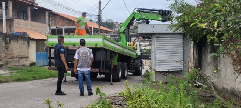 Ação de ordenamento urbano no Vila Três e em Nova Cidade