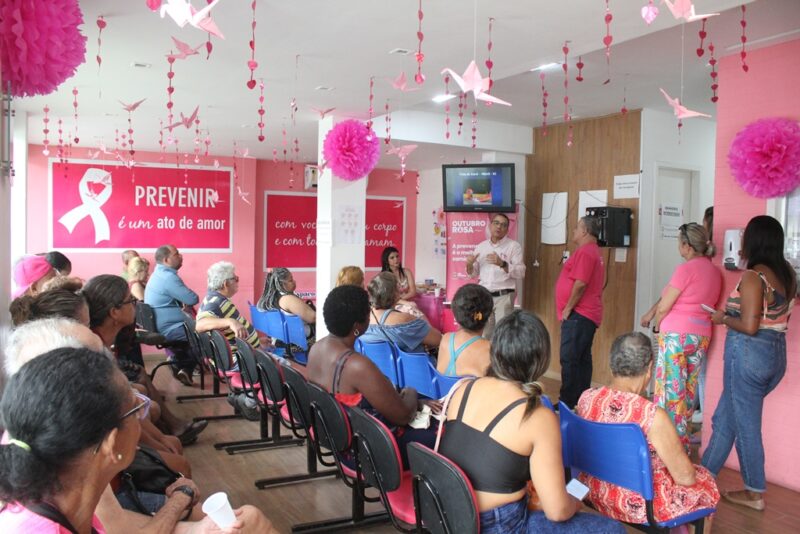 Espaço Rosa reforça ações de prevenção ao câncer