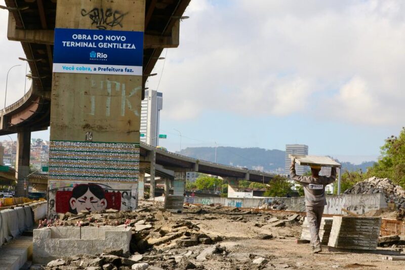 Nova etapa das obras do Terminal Intermodal Gentileza começa neste sábado – Prefeitura da Cidade do Rio de Janeiro