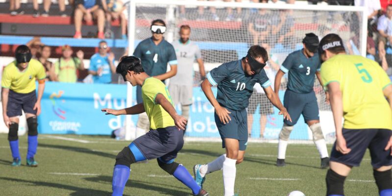 Futebol de cegos: Brasil perde nos pênaltis e é vice na Copa América