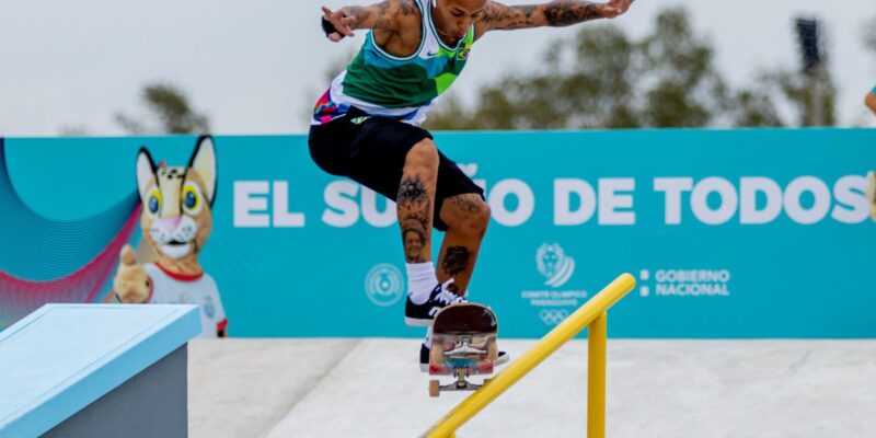 Skate brasileiro estreia em 1º dia de Jogos Sul-Americanos de Assunção