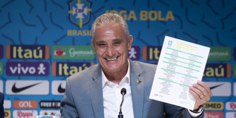 Com 15 estreantes em Copas, Tite convoca Brasil para o Mundial