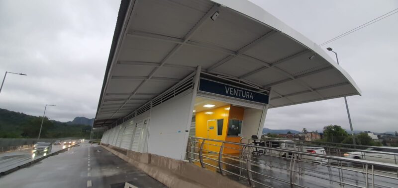 Estação Ventura, no corredor Transolímpica, é reaberta após reforma – Prefeitura da Cidade do Rio de Janeiro