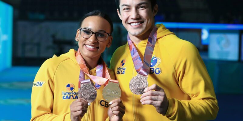 Brasil realiza o melhor Mundial de Ginástica de sua história