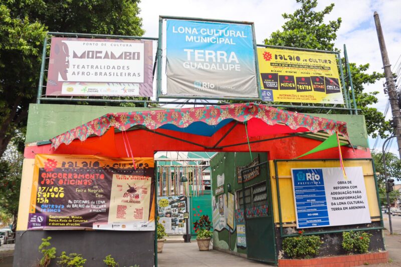 Prefeitura dá início às obras de transformação da lona cultural de Guadalupe em areninha – Prefeitura da Cidade do Rio de Janeiro