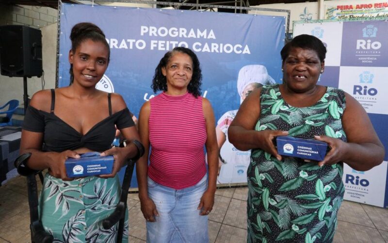 Programa Prato Feito Carioca celebra a marca de um milhão de refeições – Prefeitura da Cidade do Rio de Janeiro