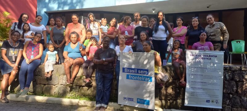 Ronda Maria da Penha faz palestra sobre violência doméstica para mulheres venezuelanas refugiadas – Prefeitura da Cidade do Rio de Janeiro