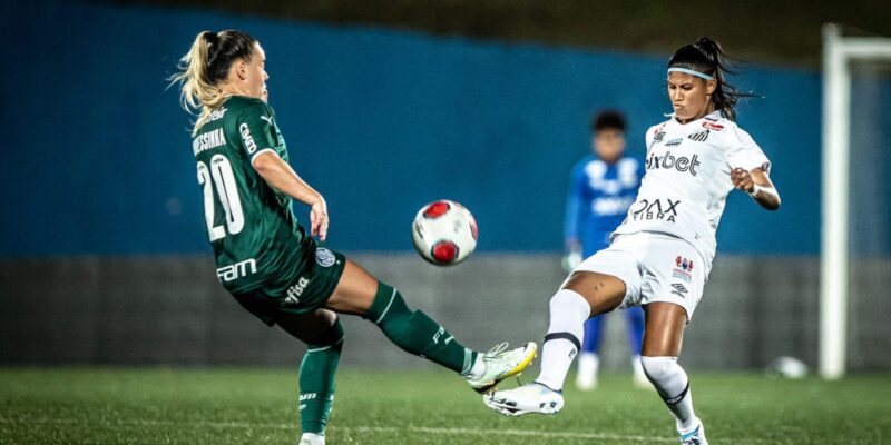 Palmeiras sai na frente do Santos na decisão do Paulista Feminino