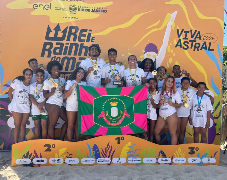Alunos da Vila Olímpica da Mangueira se destacam no Rei e Rainha do Mar – Prefeitura da Cidade do Rio de Janeiro