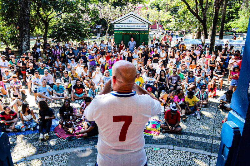 Aula sobre a importância dos clubes suburbanos encerra o Projeto ‘Coretos – A História na Rua’ – Prefeitura da Cidade do Rio de Janeiro