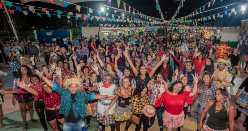 Festa junina do Projeto São Gonçalo em Movimento