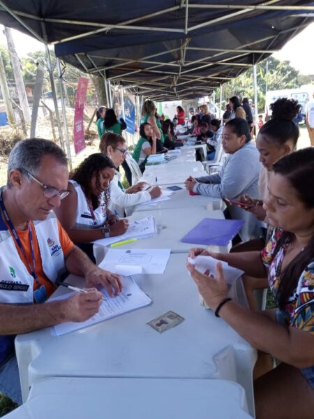 Cidadania Itinerante reúne cerca de 400 pessoas no Anaia Grande