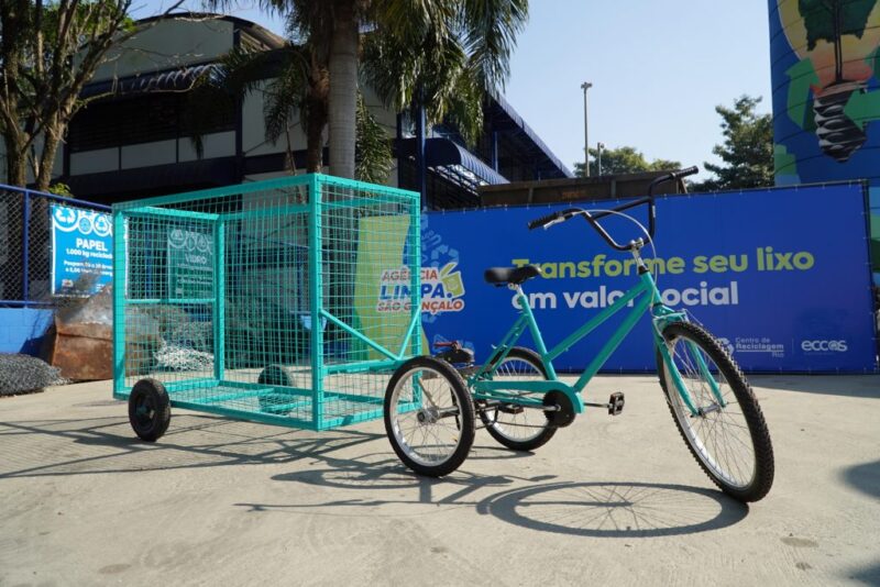Ecoponto de São Gonçalo arrecada 10 toneladas de resíduos em um mês