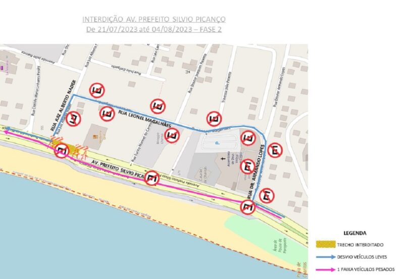 Charitas terá nova mudança no trânsito a partir desta sexta-feira (21) – Prefeitura Municipal de Niterói