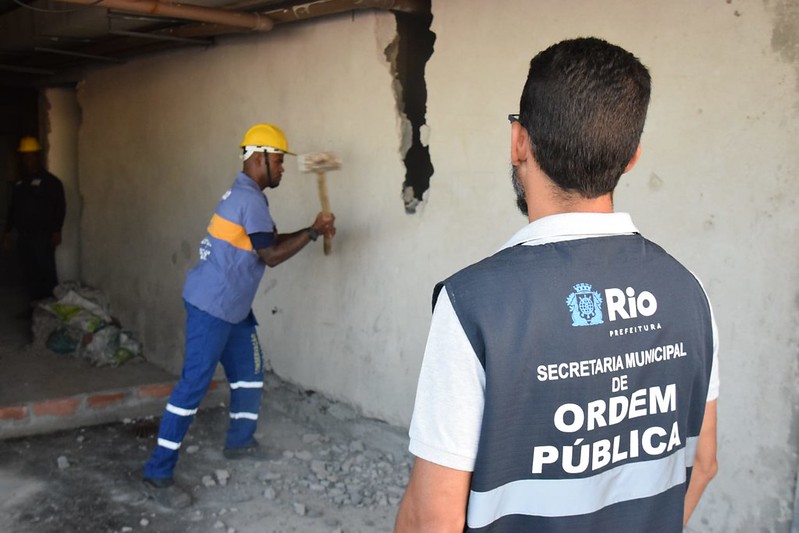 Puxadinho de luxo de hotel é demolido em Copacabana – Prefeitura da Cidade do Rio de Janeiro