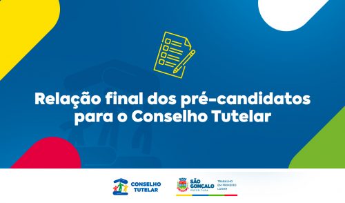 São Gonçalo libera relação de pré-candidatos a conselheiro tutelar