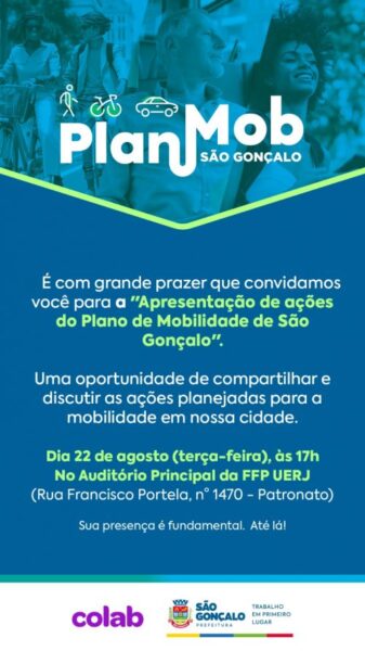 São Gonçalo debate Plano de Mobilidade Urbana