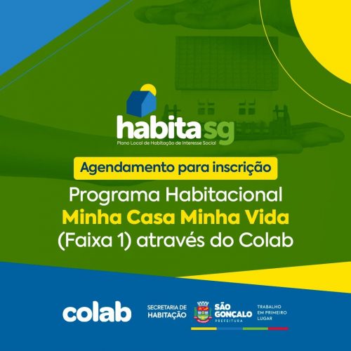 Agendamento para inscrição em programa habitacional