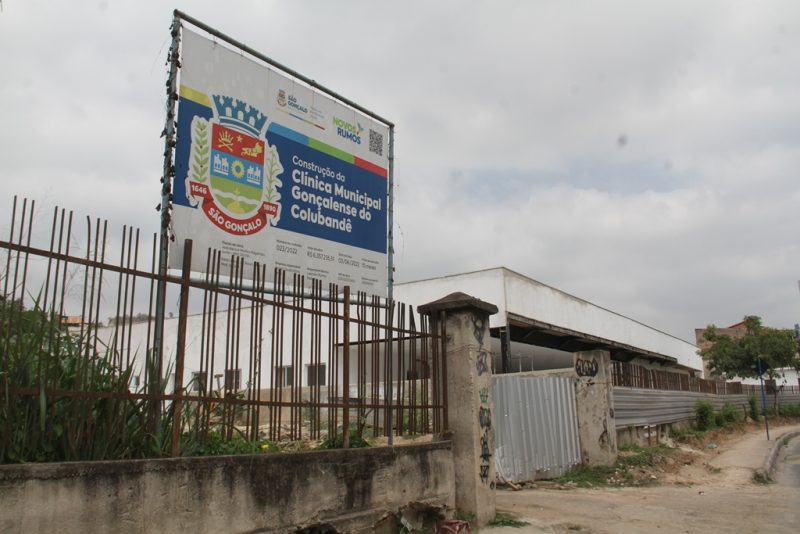 Clínica do Colubandê tem 80% da obra concluída