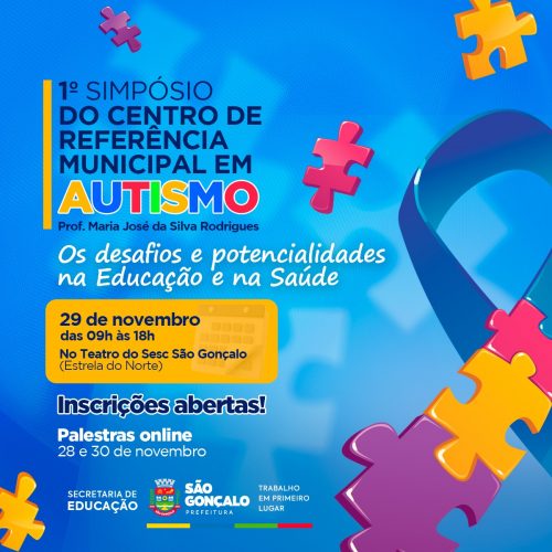 Educação de São Gonçalo promove simpósio sobre autismo