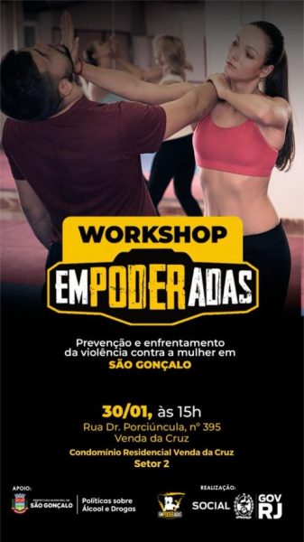 São Gonçalo recebe programa de enfrentamento à violência contra mulheres
