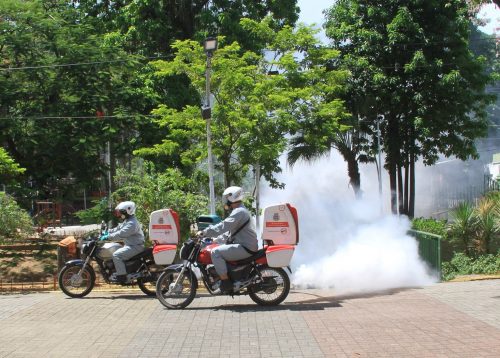 Saúde mantém pulverização nos bairros contra Aedes aegypti
