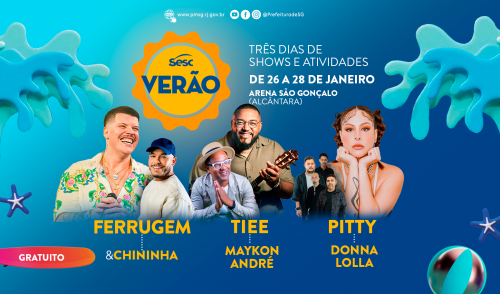 Sesc Verão São Gonçalo tem segunda edição
