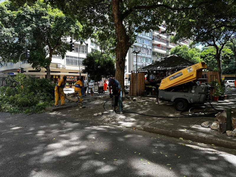 Subprefeitura da Zona Sul leva a operação Corredores de Excelência à Praça Inhangá, em Copacabana – Prefeitura da Cidade do Rio de Janeiro