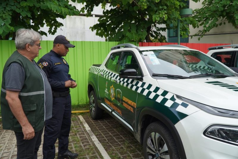 Novos veículos para atendimento de demandas do Meio Ambiente