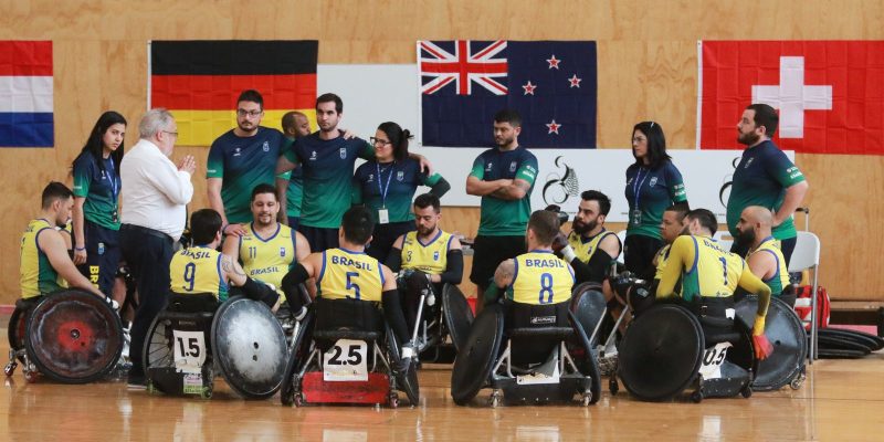 Brasil fica fora da Paralimpíada de Paris no rugby em cadeira de rodas