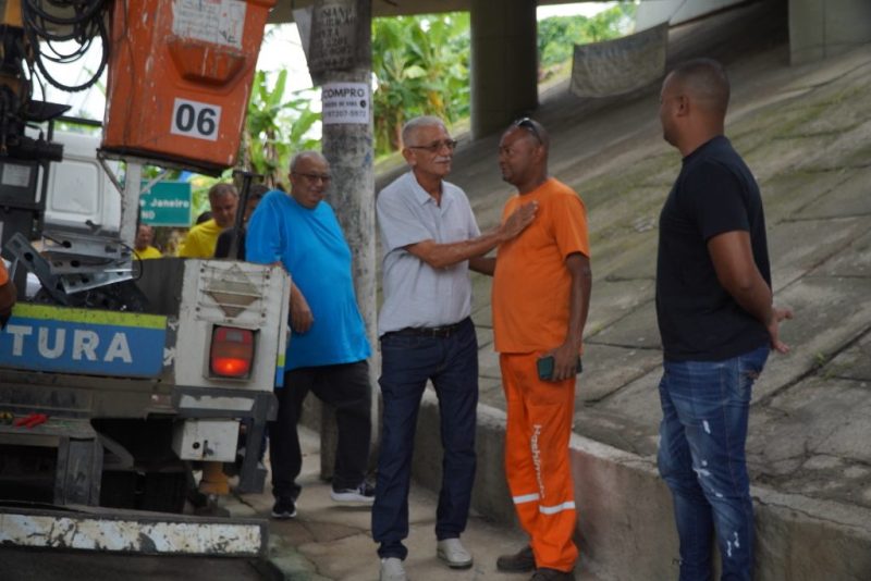 Ilumina São Gonçalo chega ao bairro de Itaoca