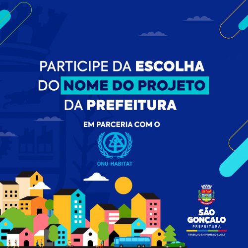 Últimos dias para escolha do nome de projeto com a ONU-Habitat