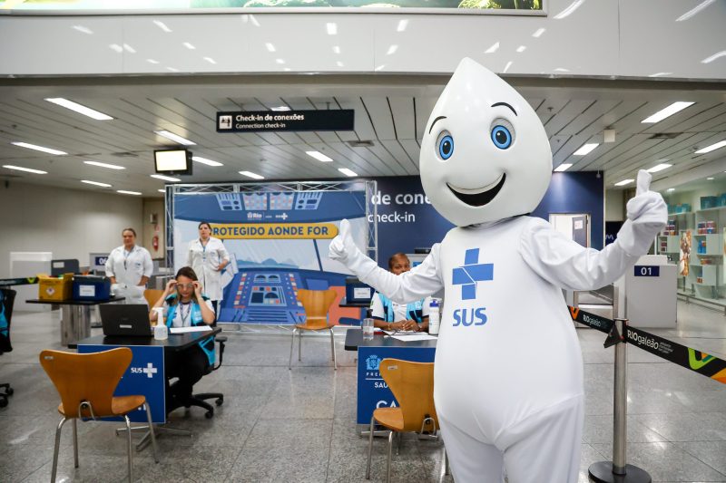 Aeroporto do Galeão ganha ponto de vacinação contra a gripe – Prefeitura da Cidade do Rio de Janeiro