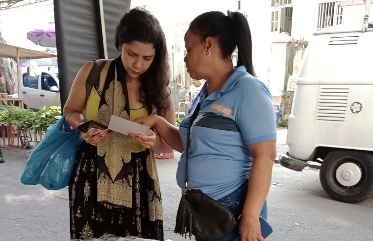 Comlurb promove campanha de incentivo à coleta seletiva em feira livre de Botafogo, neste sábado - Prefeitura da Cidade do Rio de Janeiro