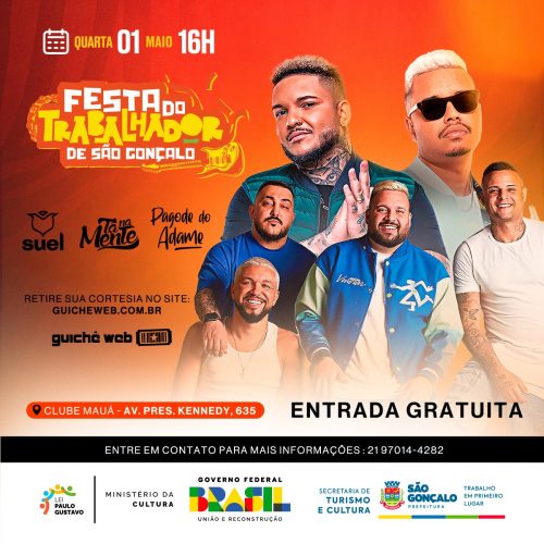 Feriado com samba e pagode em São Gonçalo